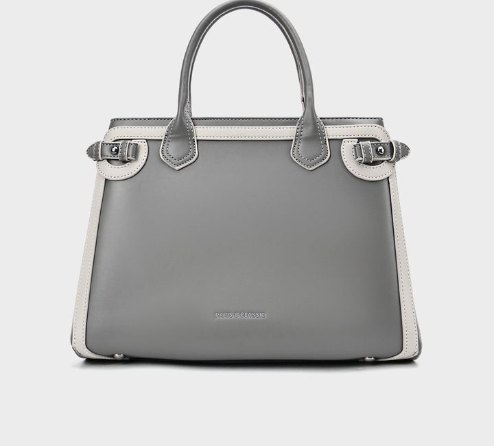 Belmont Buckle Bag โ Storm Grey