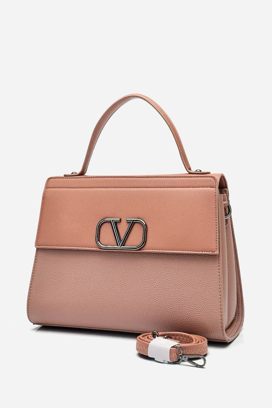 Rose Top-Handle Flap