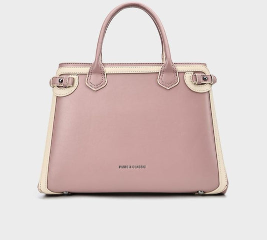 Belmont Buckle Bag — Blush