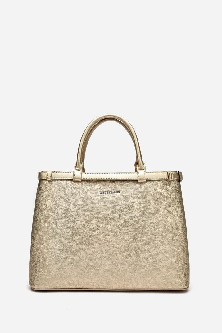 Vendome Handbag — Champagne Gold